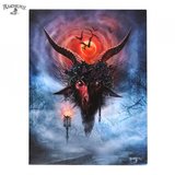 Tablou canvas Invocatio Baphomet 19x25cm - Alchemy